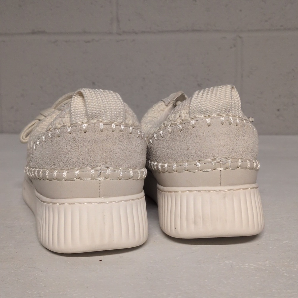 Dolce Vita Nicona Ivory Knit Sneaker Size 6, NWOT, Beach Casual, Coastal - Picture 2 of 7